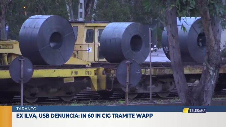 TARANTO EX ILVA: NESSUNA NOVITÀ’ SULLAVENDITA. 60 IN CIG VIA WAPP