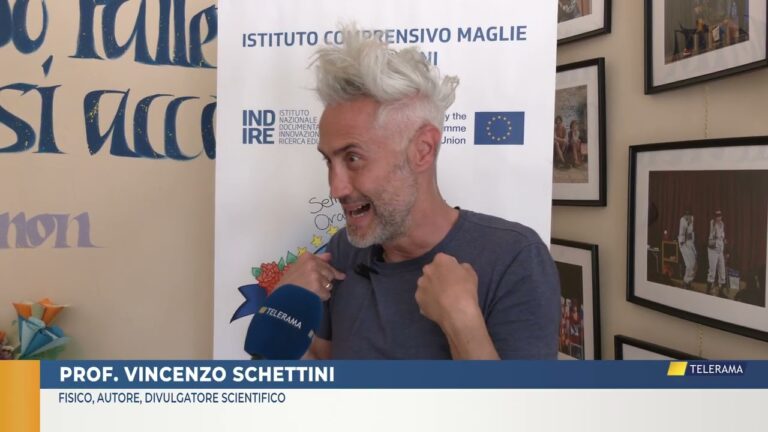 A lezione con il prof Schettini: “Ragazzi, la forza è dentro di voi”!