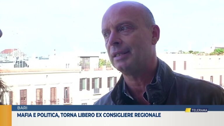 Mafia e politica, torna libero ex consigliere regionale