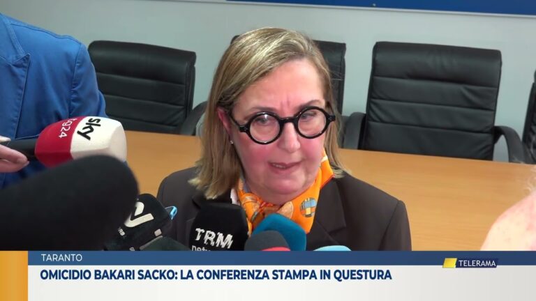 Taranto, omicidio Bakari Sacko: la conferenza stampa in questura