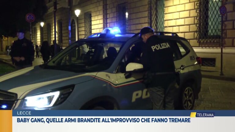Baby gang, quelle armi brandite all’improvviso che fanno tremare