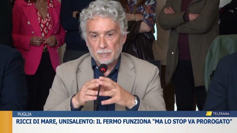 RICCI DI MARE, UNISALENTO: IL FERMO FUNZIONA “MA LO STOP VA PROROGATO”