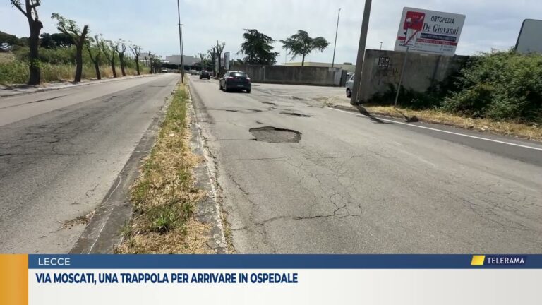 Via Moscati, una trappola per arrivare in ospedale