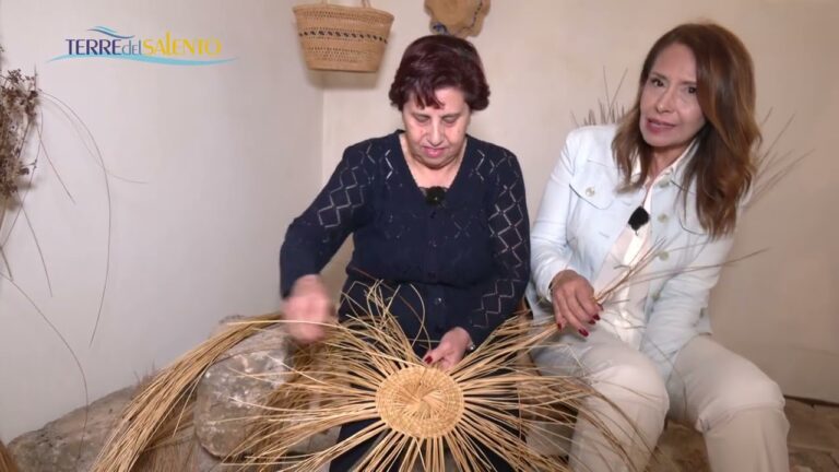 Antichi mestieri: gli artigiani del giunco