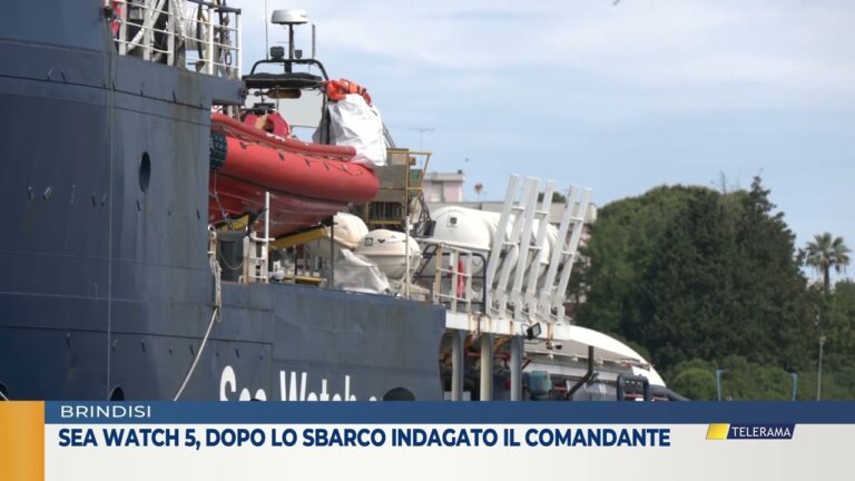 Sea Watch 5, dopo lo sbarco indagato il comandante