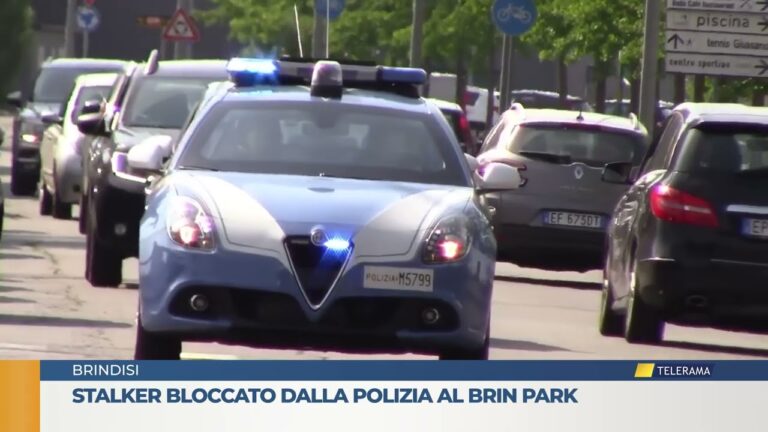 Stalker bloccato dalla polizia al Brin Park