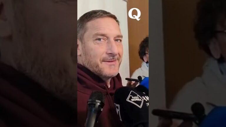 Francesco Totti in università: “I bimbi crescono senza vedere il Mondiale, peccato….