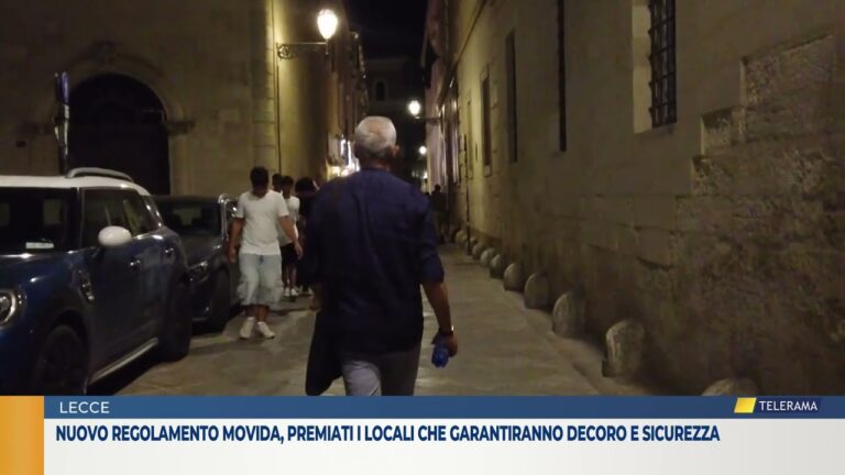 Nuovo regolamento movida, premiati i locali che garantiranno decoro e sicurezza