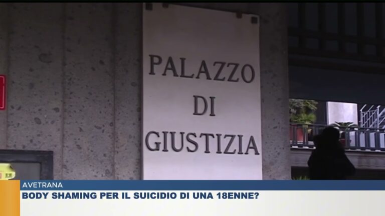 AVETRANA.  BODY SHAMING PER IL SUICIDIO DI UNA 18ENNE?