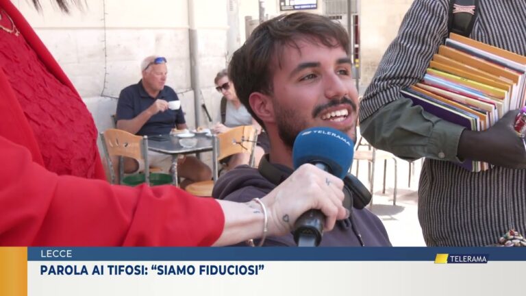 LECCE. PAROLA AI TIFOSI: “SIAMO FIDUCIOSI”