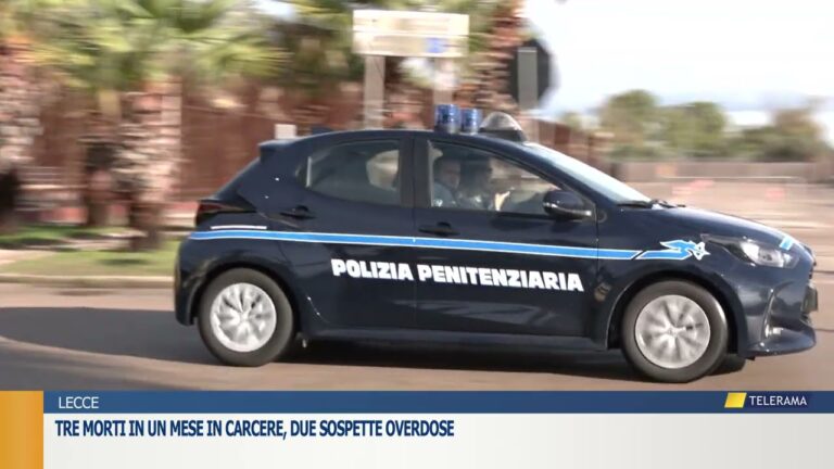Tre morti in un mese in carcere, due sospette overdose