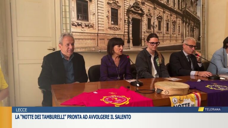 La “Notte dei tamburelli” pronta ad avvolgere il Salento