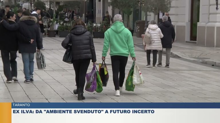 TARANTO.  EX ILVA: DA “AMBIENTE SVENDUTO” A FUTURO INCERTO