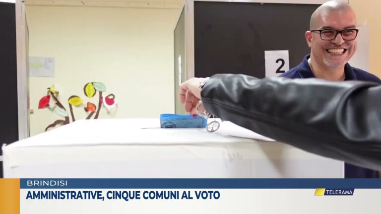 Amministrative cinque comuni al voto