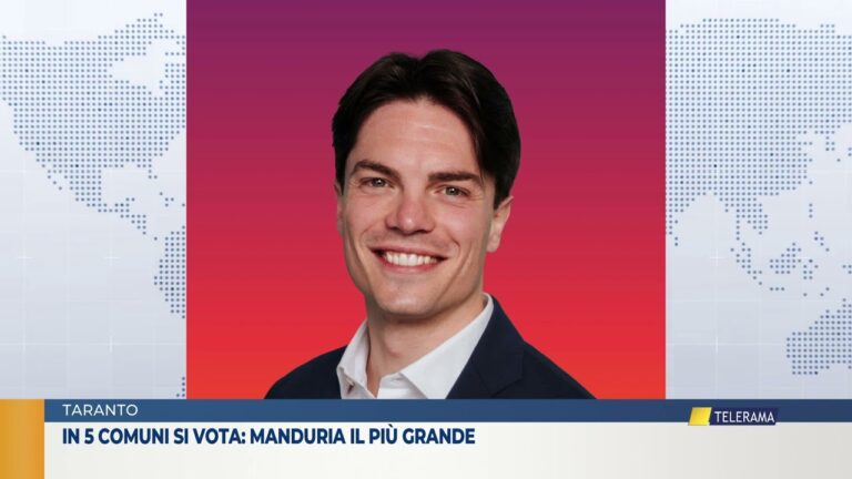 TARANTO In 5 comuni si vota: Manduria il più grande