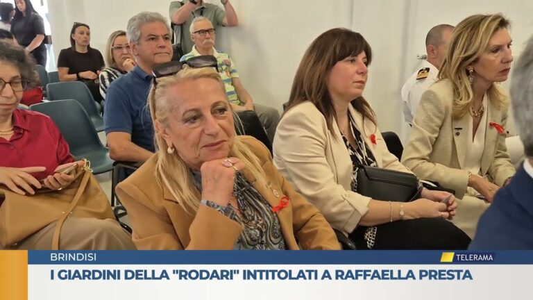 I giardini della “Rodari” intitolati a Raffaella Presta