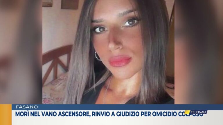 Morì nel vano ascensore rinvio a giudizio per omicidio colposo