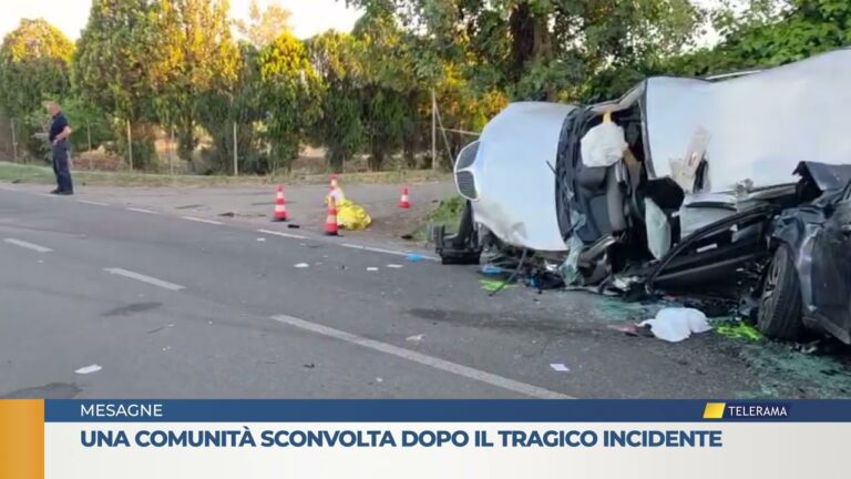 Una comunità sconvolta dopo il tragico incidente