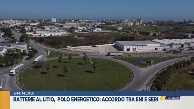 Batterie al litio,  polo energetico: Accordo tra ENI e SERI