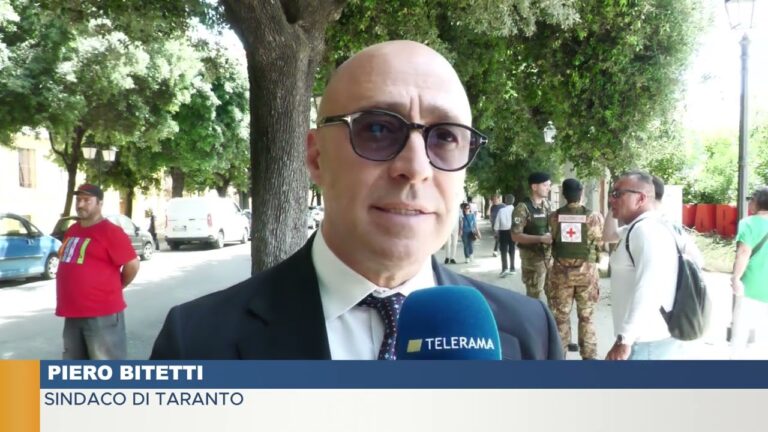 TARANTO.  LUTTO CITTADINO IN MEMORIA DI BAKARI SAKO