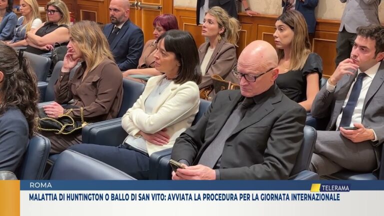 malattia di huntington o ballo di san vito: avviata la procedura per la giornata internazionale