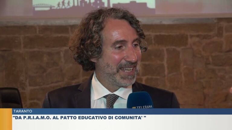 TARANTO.  “DA P.R.I.A.M.O. AL PATTO EDUCATIVO DI COMUNITA’ “