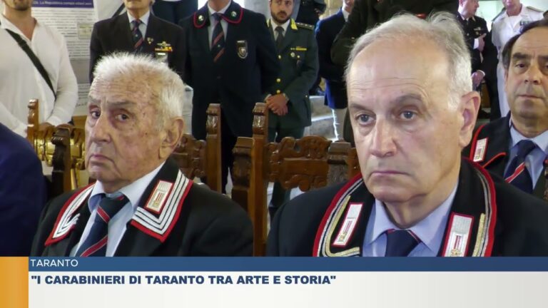 TARANTO.  “I CARABINIERI DI TARANTO TRA ARTE E STORIA”