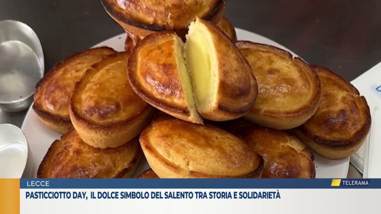 PASTICCIOTTO DAY,  IL DOLCE SIMBOLO DEL SALENTO TRA STORIA E SOLIDARIETÀ