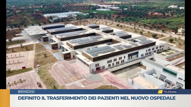 Definito il  trasferimento dei pazienti nel nuovo ospedale