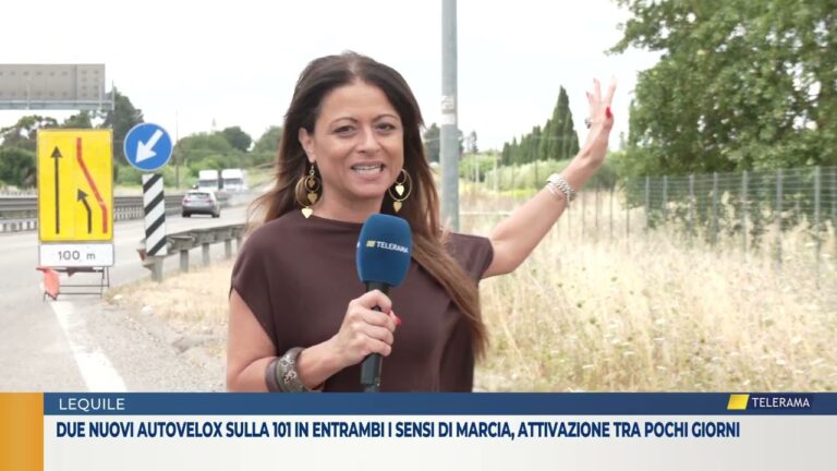 Due nuovi autovelox sulla 101 in entrambi i sensi di marcia, attivazione tra pochi giorni