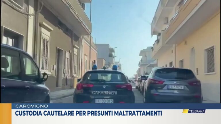 Custodia cautelare  per presunti maltrattamenti