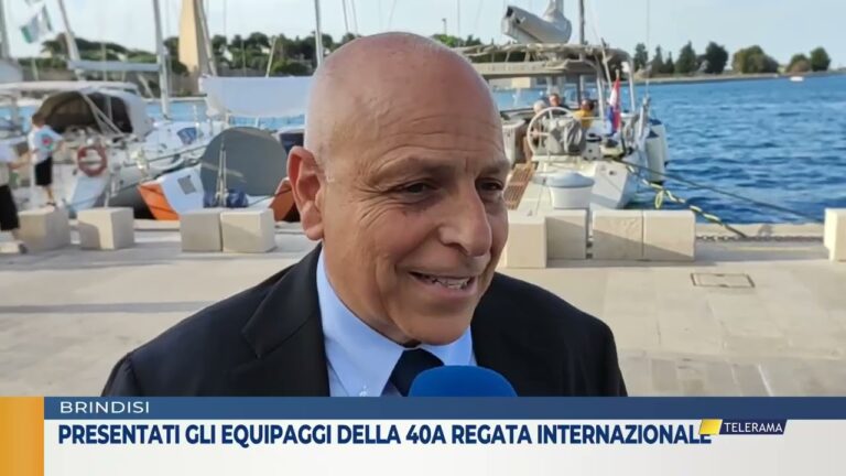 Presentati gli equipaggi della 40a regata internazionale
