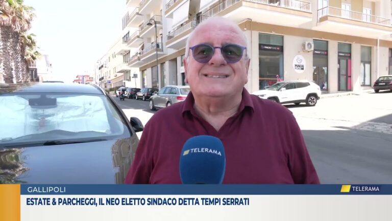 Estate & parcheggi, il neo eletto sindaco detta tempi serrati