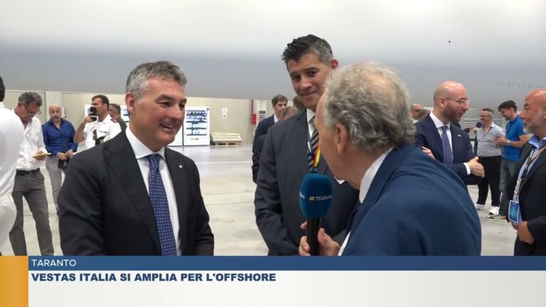 TARANTO.  VESTAS ITALIA SI AMPLIA PER L’OFFSHORE