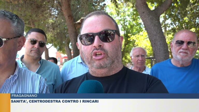 FRAGAGNANO.  SANITA”, CENTRODESTRA CONTRO I RINCARI