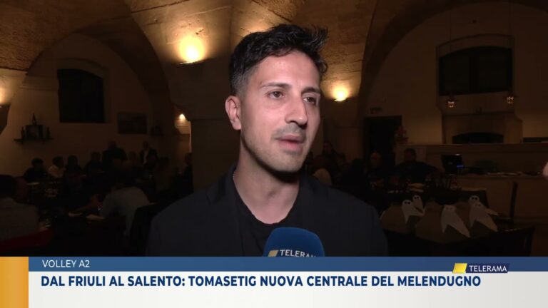 VOLLEY DAL FRIULI AL SALENTO TOMASETIG NUOVA CENTRALE DEL MELENDUGNO