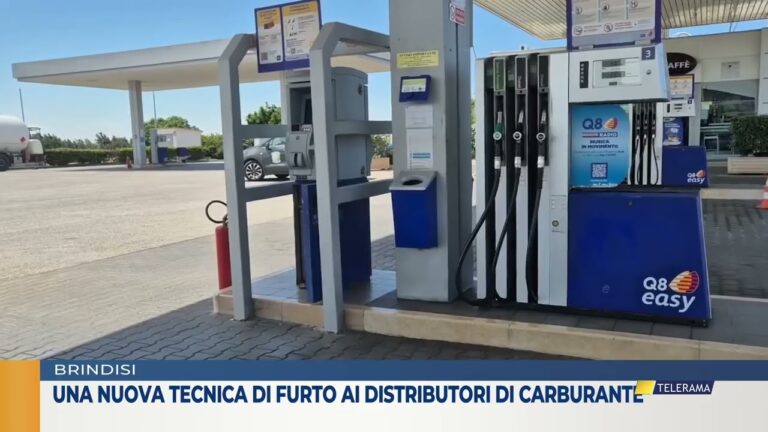 Una nuova tecnica di furto ai distributori dei carburanti