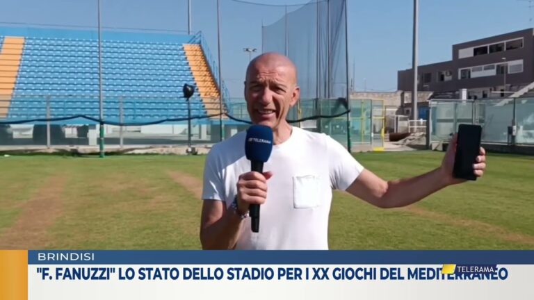 “F. Fanuzzi” lo stato dello stadio  XX Giochi del Mediterraneo