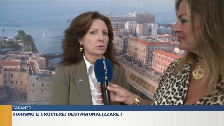 TARANTO.  TURISMO E CROCIERE: DESTAGIONALIZZAZIONE !
