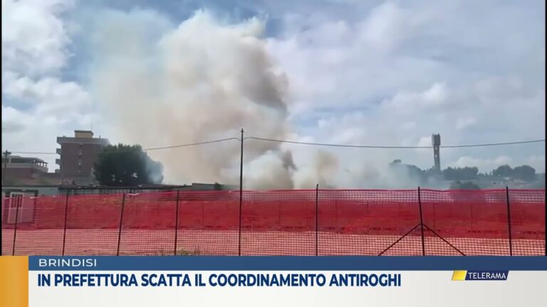 In prefettura scatta il coordinamento anti roghi