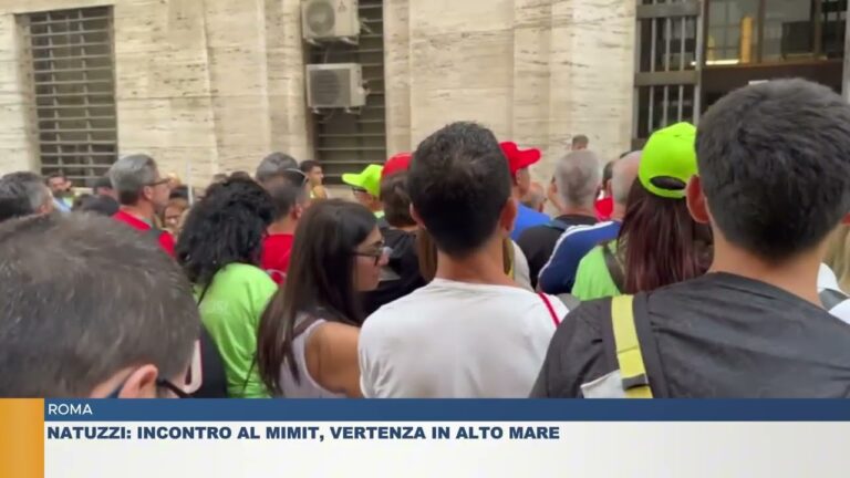 ROMA.  NATUZZI: INCONTRO AL MIMIT, VERTENZA IN ALTO MARE