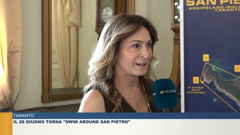 TARANTO.  IL 28 GIUGNO TORNA “SWIM AROUND SAN PIETRO”