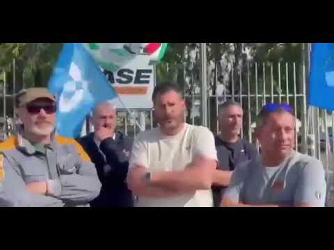 Lecce, sciopero dei lavoratori di Cnh
