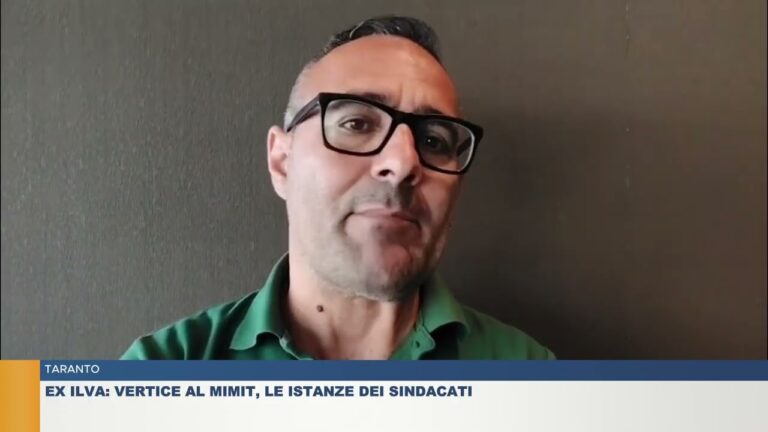 TARANTO.  EX ILVA: VERTICE AL MIMIT, LE ISTANZE DEI SINDACATI