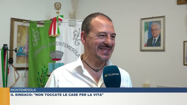 MONTEMESOLA.  IL SINDACO: “NON TOCCATE LE CASE PER LA VITA”