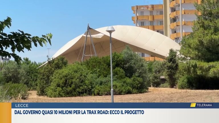 dal governo quasi 10 milioni per la Trax Road: ecco il progetto