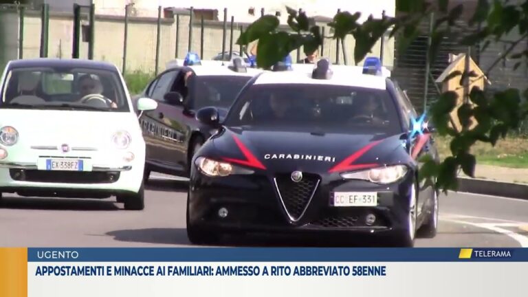 Appostamenti e minacce ai familiari: ammesso a rito abbreviato 58enne