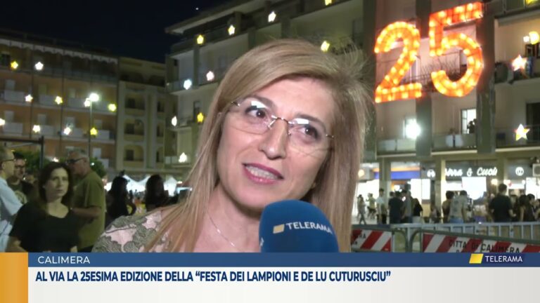 Al via la 25esima edizione della “Festa dei lampioni e de lu cuturusciu”