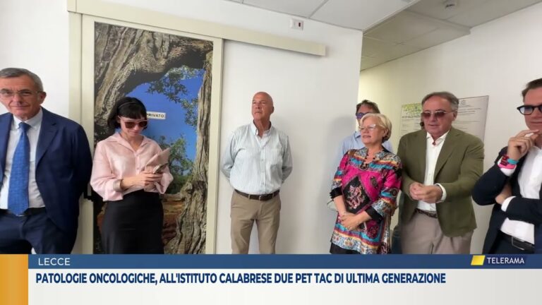 Patologie oncologiche, all’Istituto Calabrese due pet tac di ultima generazione