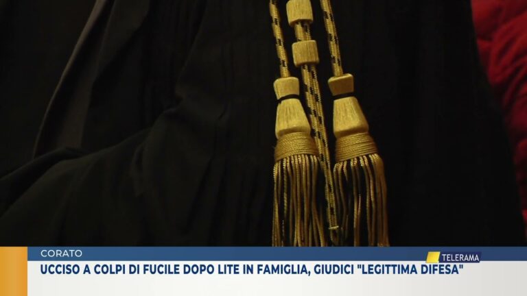 BARI. Ucciso a colpi di fucile dopo lite in famiglia, giudici ‘legittima difesa’